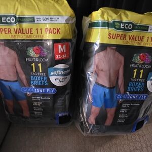 Fruit of the Loom Men's Coolzone Fly Boxer Briefs - 11 Pack